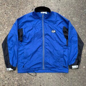 Vintage 90s Nike F.I.T Blue Track Top Jacket • Sportswear • Size L